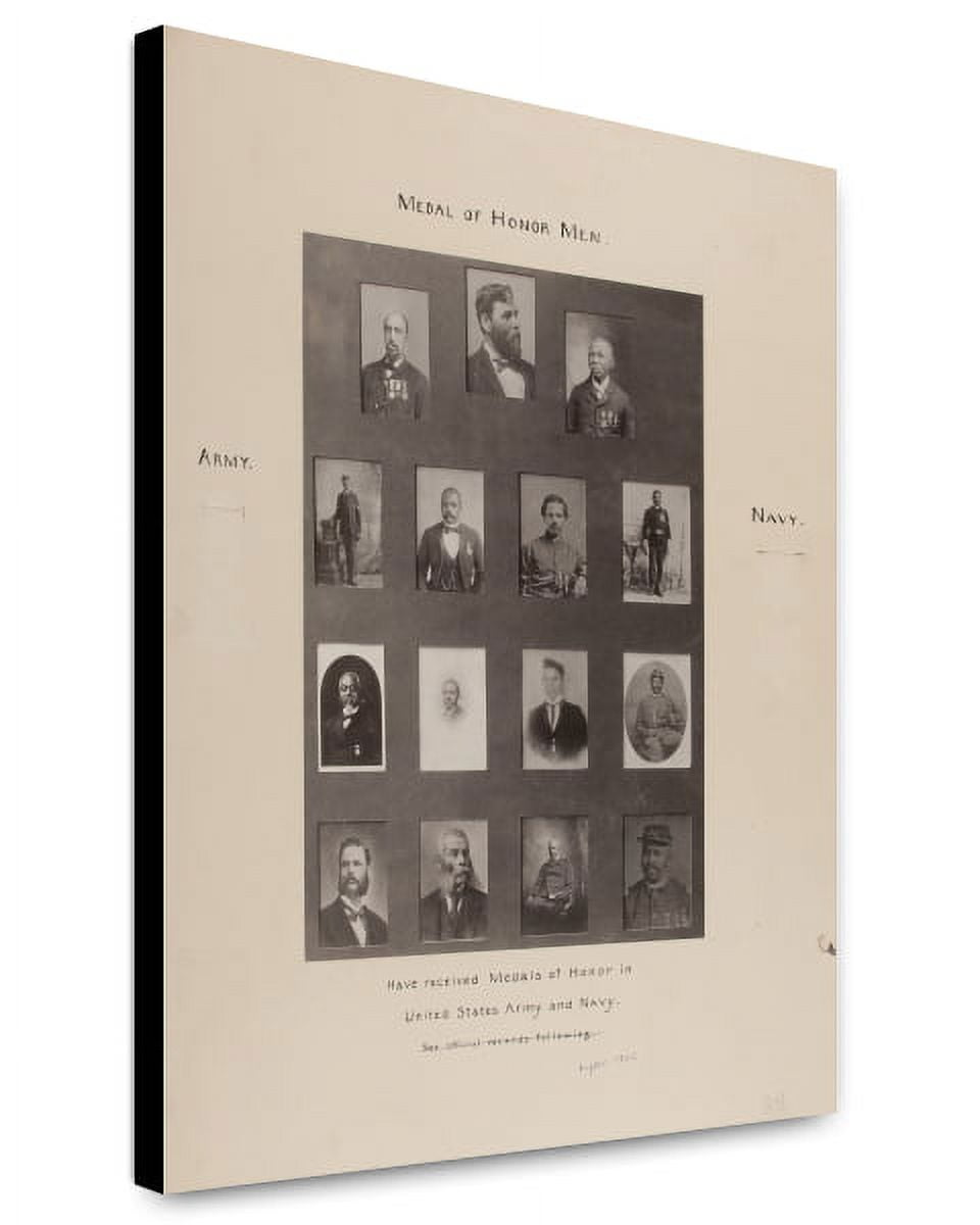 Canvas Print: Medal Of Honor Men Have Received Medals Of Honor In United States