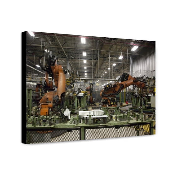 Canvas Print: Mercedes-Benz U.S. International Plant Located In Tuscaloosa