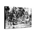 thumbnail image 1 of Canvas Print: Modern Methods In Woods At Cadillac, circa 1915, 1 of 3