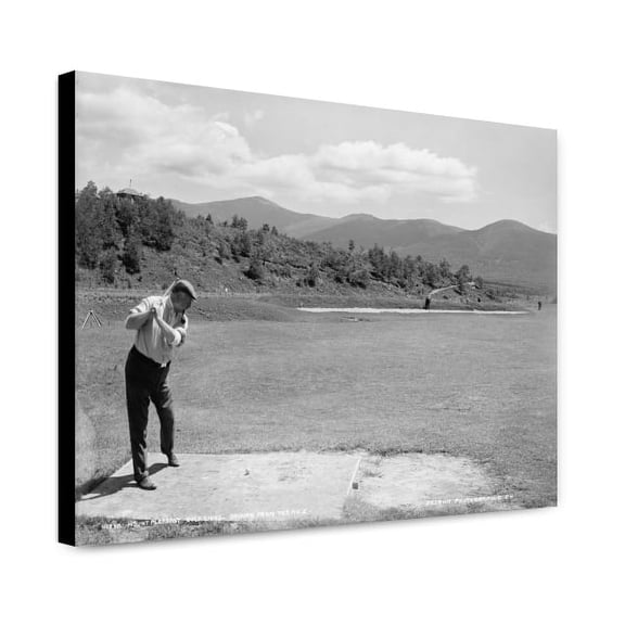 Canvas Print: Mount Pleasant Golf Links Driving From Tee No. 2