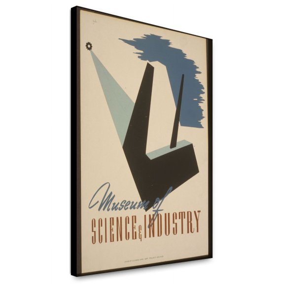 Canvas Print: Museum Of Science & Industry, circa 1936