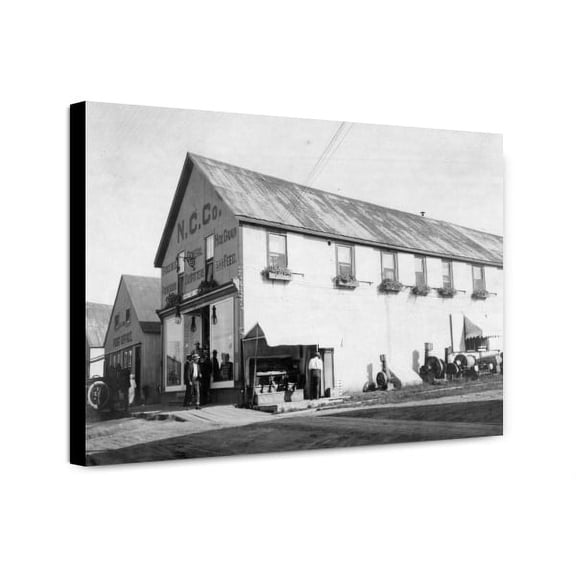 Canvas Print: N.C. Co. General Store, circa 1900