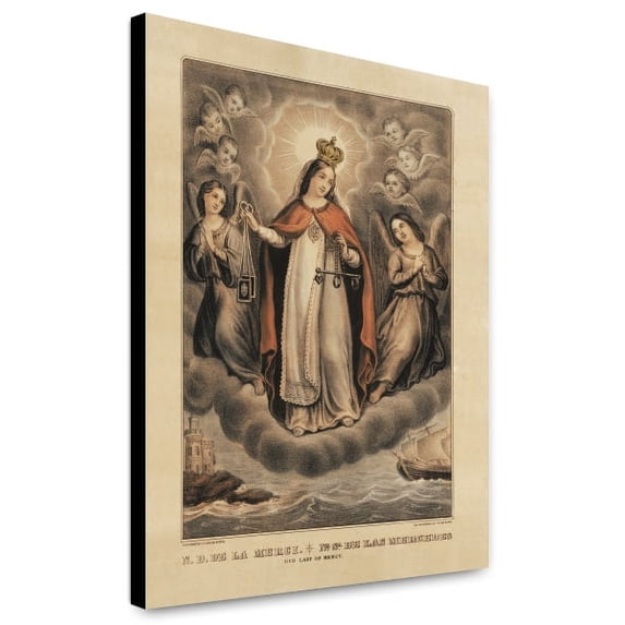 Canvas Print: N.D. De La Merci / Na. Sa. De Las Mercedes: Our Lady Of Mercy