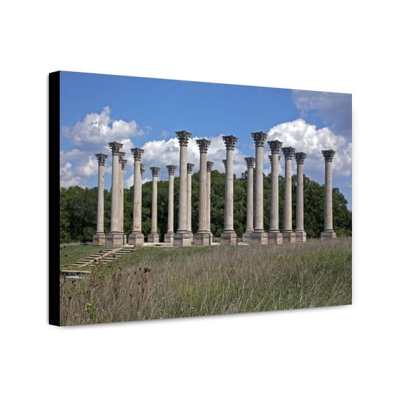 Canvas Print: National Capitol Columns At The United States National Arboretum