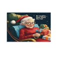 thumbnail image 1 of Canvas Print Be Naughty Save Santa The Trip Canvas Picture Winter Holiday Decor&nbsp; Canvas Wall Art for Bedroom 24x36inch Artwork Canvas Print Pictures For Gifts No Frame, 1 of 8