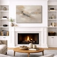 thumbnail image 1 of Canvas Print Neutral Abstract Wall Art Minimalist Modern Decorative for Living Room Bedroom - 16"x24", 1 of 8