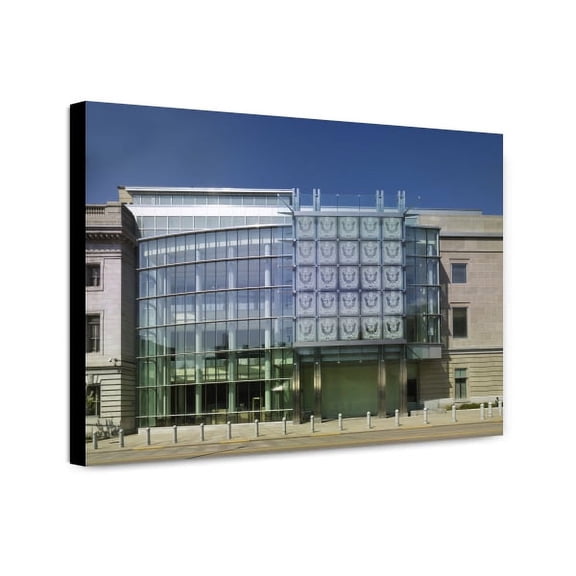 Canvas Print: New Exterior, Federal Building And U.S. Courthouse, Wheeling, West
