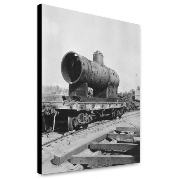 Canvas Print: New Railroad, circa 1900