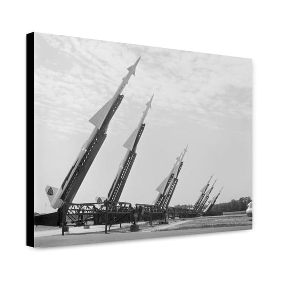 Canvas Print: Nike Missile Installation, Lorton, Virginia, 1955