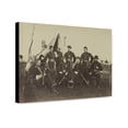 thumbnail image 1 of Canvas Print: Officers Of 139th Pennsylvania Infantry, circa 1862, 1 of 3