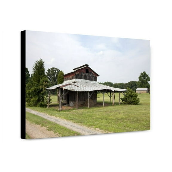 Canvas Print: Old Barn, Rural North Carolina, 2009