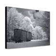 thumbnail image 1 of Canvas Print: Old Train Car Found In A Back Lot Of The Warehouse District, Selma, 1 of 3