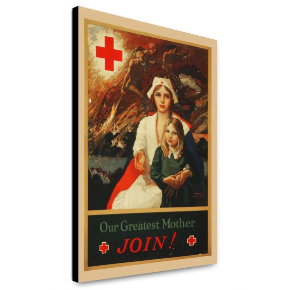 Canvas Print: Our Greatest Mother - Join!, 1917