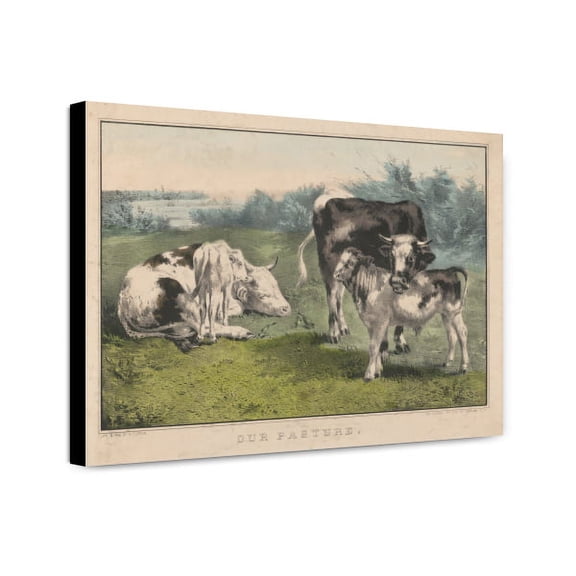 Canvas Print: Our Pasture, circa 1835