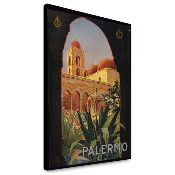 Canvas Print: Palermo (Sicilia), 1920