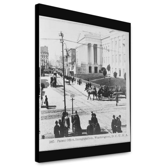 Canvas Print: Patent Office, Inauguration, Wash., D.C., 1889