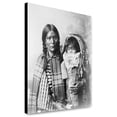 thumbnail image 1 of Canvas Print: Pee-A-Rat And Baby - Utes. Half-Length Portrait Of Woman, Facing, 1 of 3