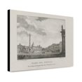 thumbnail image 1 of Canvas Print: Piazza De Popolo, 1831, 1 of 3