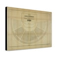 thumbnail image 1 of Canvas Print: Plan Of Castle Garden: As Arranged For The Italian Opera Season 1853, 1 of 3
