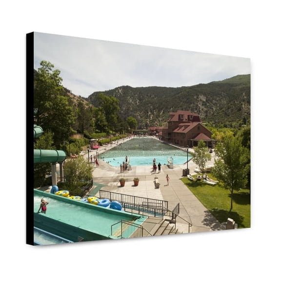 Canvas Print: Pool, Glenwood Springs, Colorado, 2007