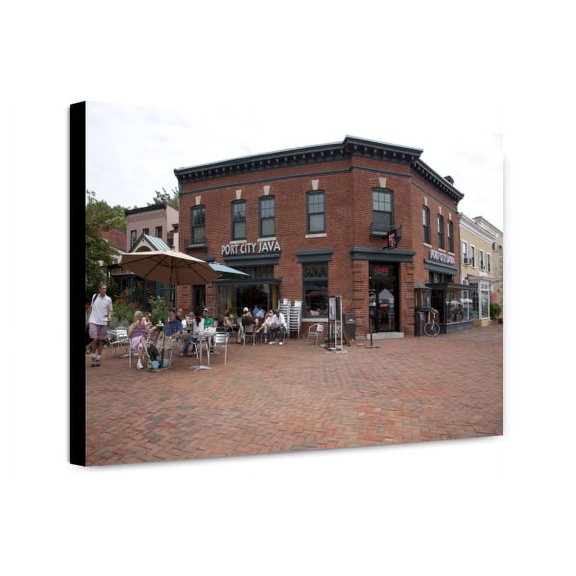 Canvas Print: Port City Java, Near Eastern Market, SE, Washington, D.C., 2010