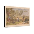 thumbnail image 1 of Canvas Print: Prang's Aids For Object Eaching. Gardening, 1874, 1 of 3