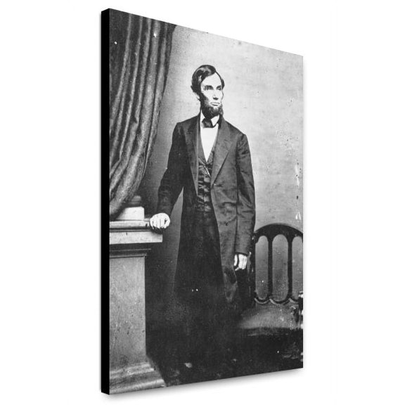 Canvas Print: President Abraham Lincoln, Full-Length Portrait, Standing, 1900