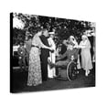 thumbnail image 1 of Canvas Print: President And Mrs. Roosevelt Entertain Disabled Veterans At Garden, 1 of 3