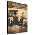 thumbnail image 1 of Canvas Print: Railway Officials, Messrs. Swan, Cadell, Middleton, Howse,, 1 of 3