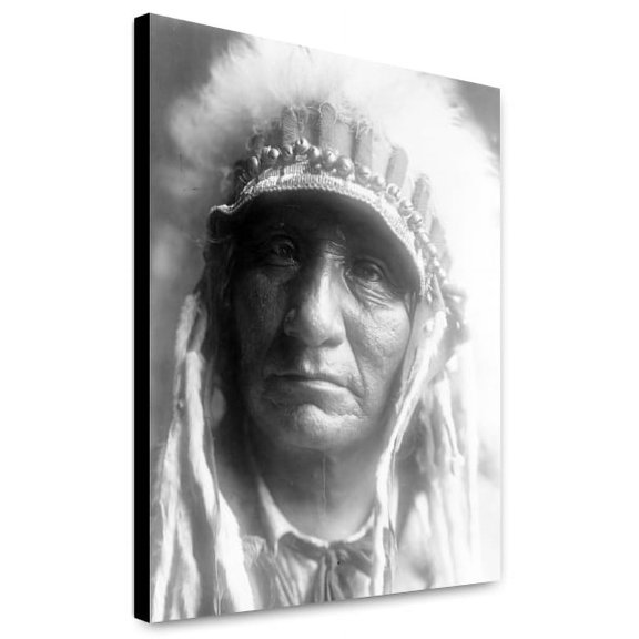 Canvas Print: Red Hawk (Che-Tan Luta)--Oglala, 1907