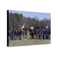 thumbnail image 1 of Canvas Print: Reenactment Of Civil War Siege Of April 1862, Bridgeport, Alabama, 1 of 3