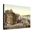 thumbnail image 1 of Canvas Print: Reginald Tower And Quay, Waterford. County Waterford, Ireland, 1 of 3