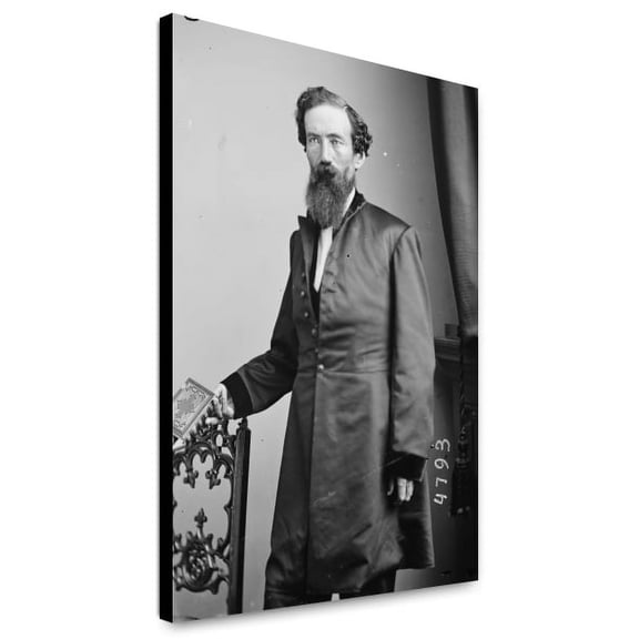Canvas Print: Rev. Kelley, circa 1855