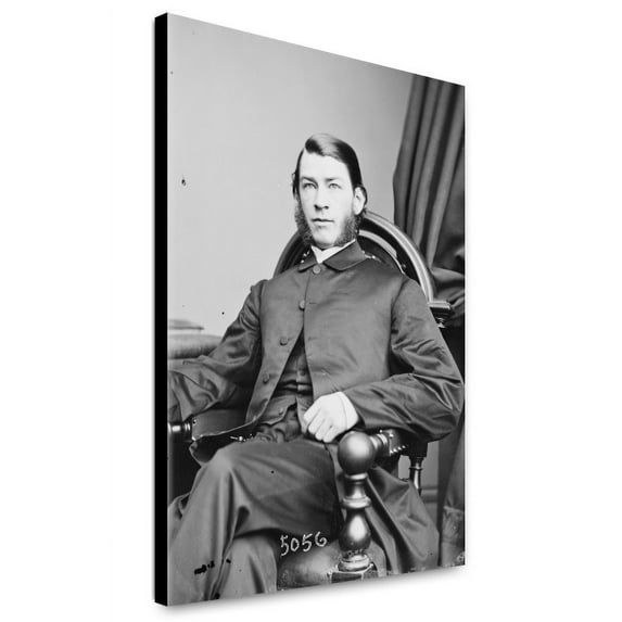 Canvas Print: Rev. R.R. Booth, circa 1855