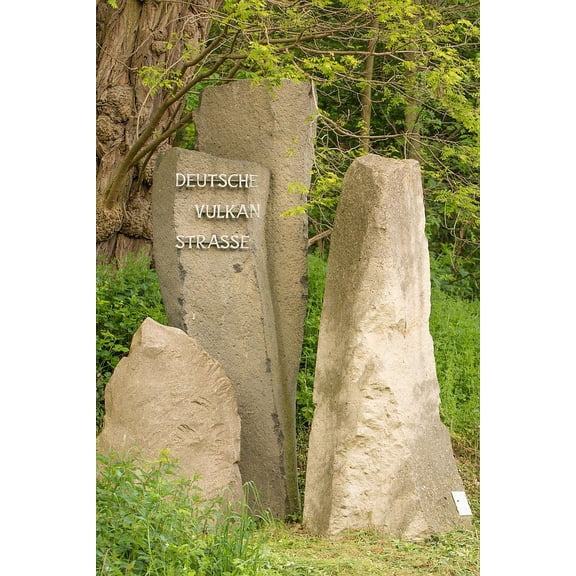 Canvas Print Road German Volcano Road Basalt Column Basalt Stretched Canvas 10 x 14