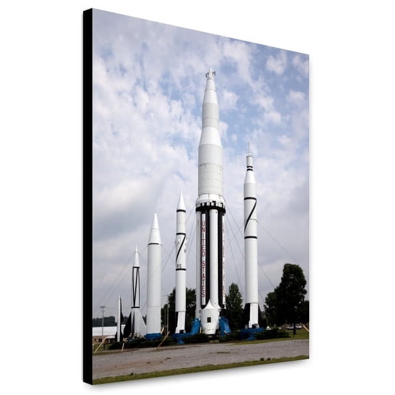 Canvas Print: Rocket Park Which Was Established In 1960 At Redstone Arsenal