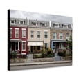 thumbnail image 1 of Canvas Print: Row Houses, New Hampshire Ave. Near Intersection With Park Rd., NW, 1 of 3