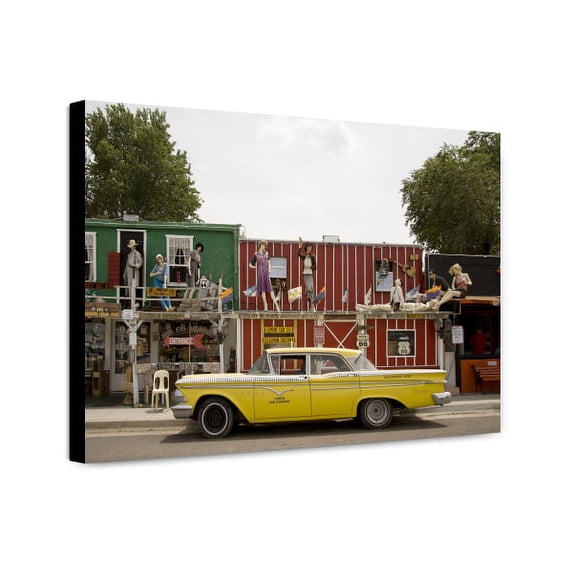 Canvas Print: Rusty Bolt Souvenir Store, Route 66, Seligman, Arizona, 2006