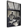 thumbnail image 1 of Canvas Print: Sagamore Hill, The President's Country Home. The President Seated, 1 of 3
