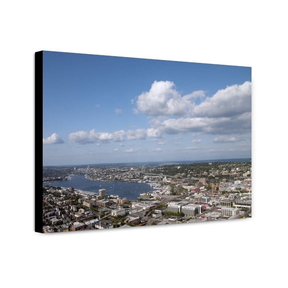 Canvas Print: Seattle, Washington, View Taken From The Space Needle, 2009
