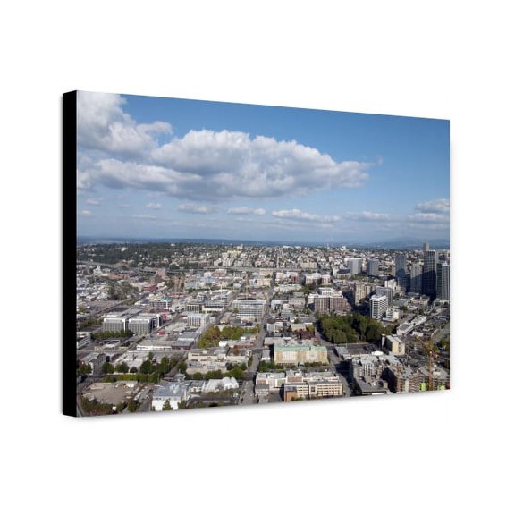 Canvas Print: Seattle, Washington, View Taken From The Space Needle, 2009