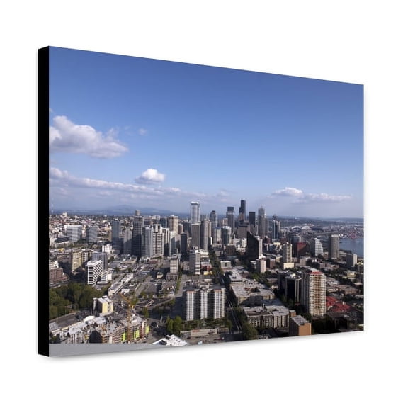 Canvas Print: Seattle, Washington, View Taken From The Space Needle, 2009
