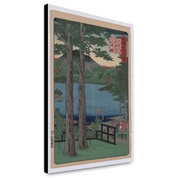 Canvas Print: Shimotsuke Chuzenji Kosui, 1860