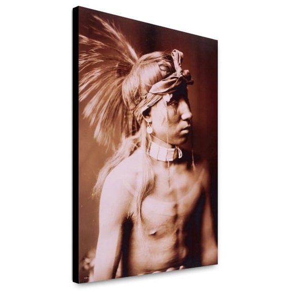 Canvas Print: Shows As He Goes, Half-Length Portrait, 1905