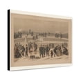 thumbnail image 1 of Canvas Print: Siege De Paris. Au Bastion, circa 1870, 1 of 3