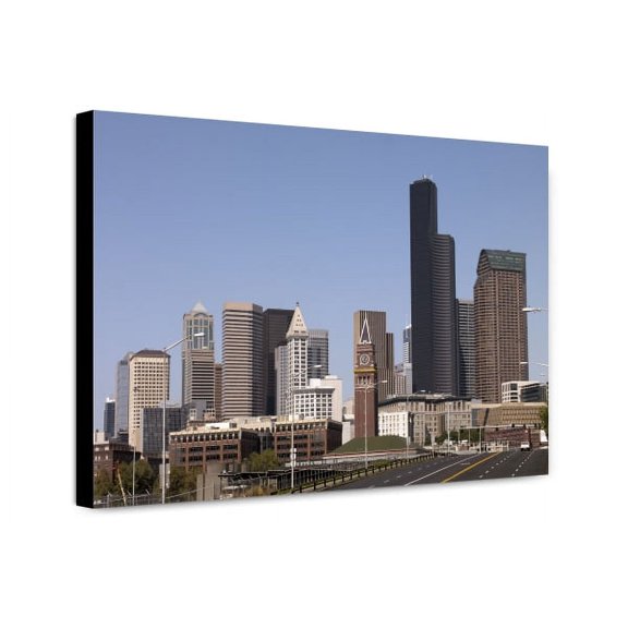 Canvas Print: Skyline, Seattle, Washington, 2009