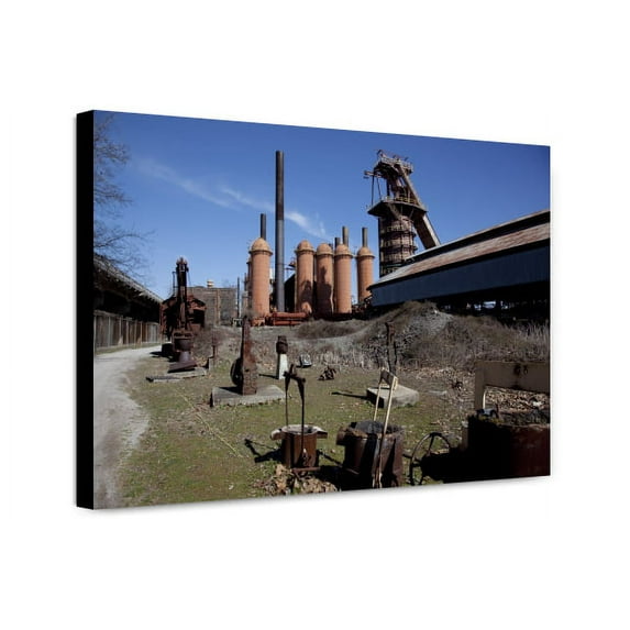 Canvas Print: Sloss Furnace, Birmingham, Alabama, 2010