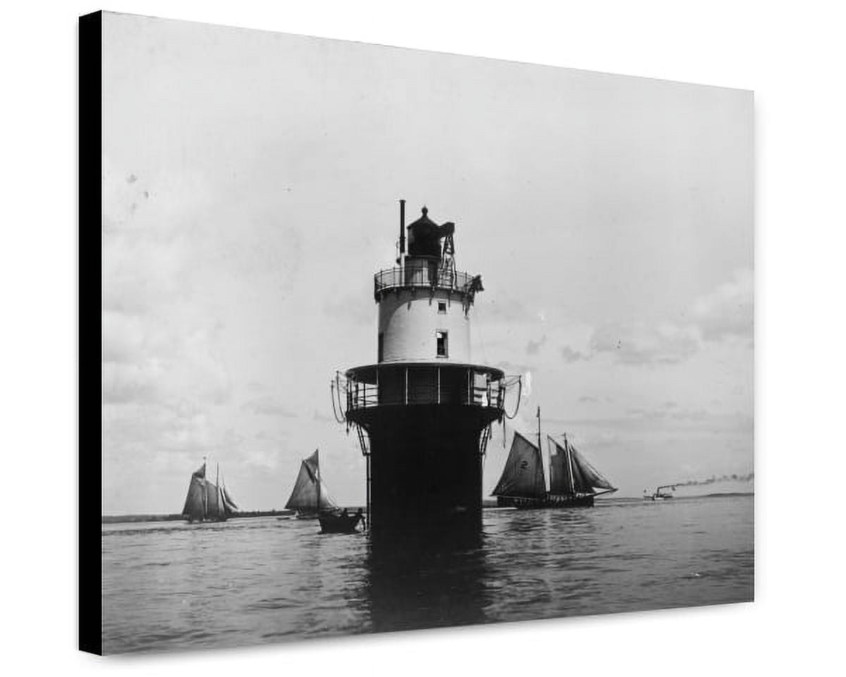Canvas Print: Spring Point Light, 1905 - Walmart.com
