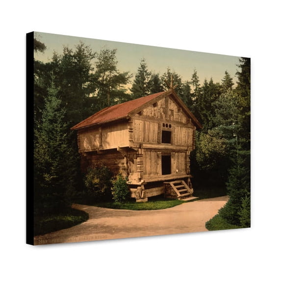 Canvas Print: Stabur Bygdo, Christiania, Norway, circa 1890