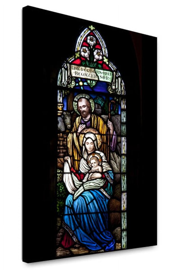 Canvas Print: Stained Glass Windows, St. Paul's Episcopal Church, Selma, Alabama